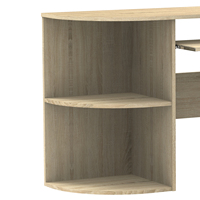 Design moderno di 1318 qualità in legno ufficio scrivania Manager Workstation mobili per casa ufficio scuola uso Made in Malaysia