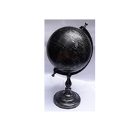 Escritorio giratorio geografía mundo globo Mesa decoración Metal mundo globo con Base de Metal Modelo de la tierra mundo único globos Metal