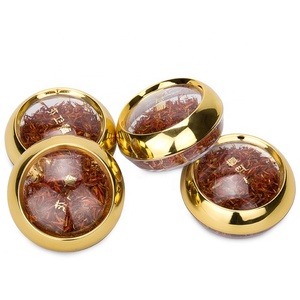 도매 하이 퀄리티 2g 사프란 포장 상자 아크릴 투명 저장 향 사프란 상자 포장 - Product Image 1