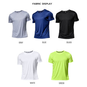 T-shirt personnalisé pour homme et femme en coton polyester 100% avec logo personnalisé, impression personnalisée disponible - Product Image 3