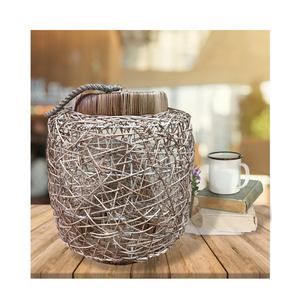 โคมไฟหวายธรรมชาติแบบถักด้วยมือคุณภาพสูงจากเวียดนามคอลเลกชันคุณภาพตามสั่งสำหรับตกแต่งบ้าน - Product Image 2