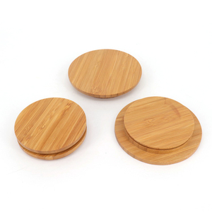 Couvercles en bois vernis de haute qualité anti-déversement avec joint hermétique, taille personnalisée, marque OEM, pour bocaux de type Weck Smart - Product Image 5