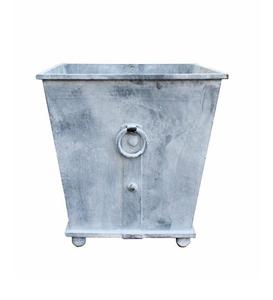 กระถางต้นไม้โลหะแบบกำหนดเองได้ ทนทาน เป็นมิตรกับสิ่งแวดล้อม พร้อมเคลือบเงา ผลิตจากเหล็กชุบสังกะสี ดีไซน์ทันสมัยสำหรับใช้ในสวน บรรจุในกล่อง - Product Image 6