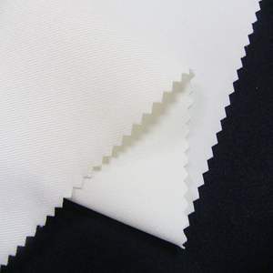 LCSH1023 Taiwan 240gsm 2 Way Stretch Polyester Fashion Twill Bridal Wedding Dress and Gown Heavy Mikado Fabric - Product Image 3