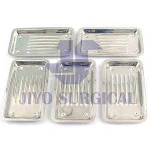 Instrumento Dental Profesional Aprobado por La CE ESCALADOR BANDEJA Plato Odontología Laboratorio HERRAMIENTA CE 8 "(21cm) 4,7"(12cm) 0,6 "(1,5 cm) - Product Image 2