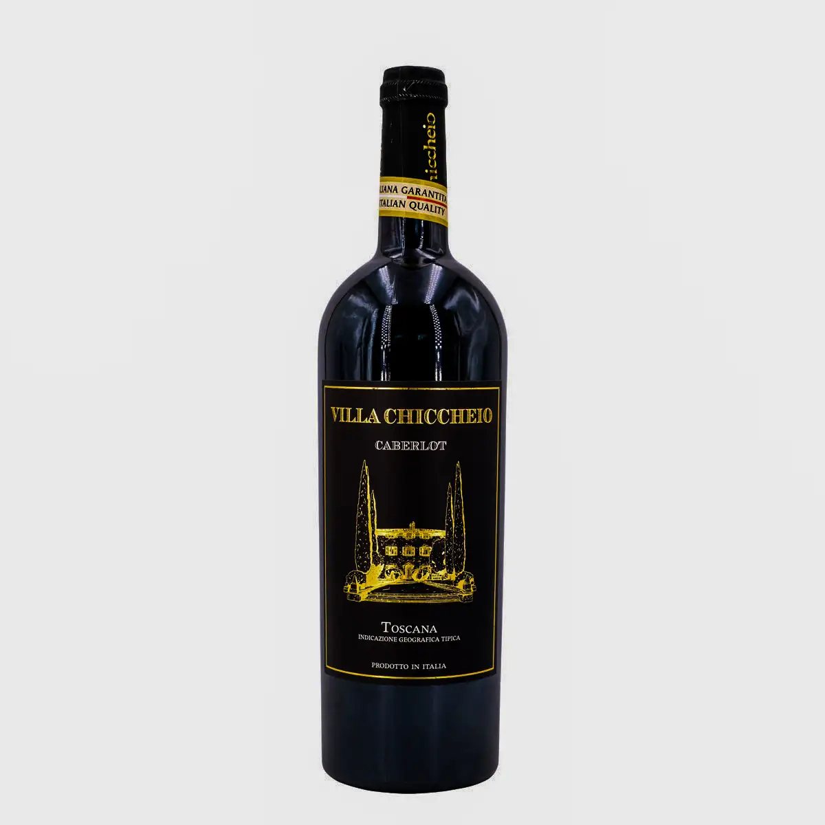 อิตาลีแดงไวน์ Caberlot IGT ทำในทัสคานีไวน์แห้งจาก Merlot และ Cabernet องุ่น