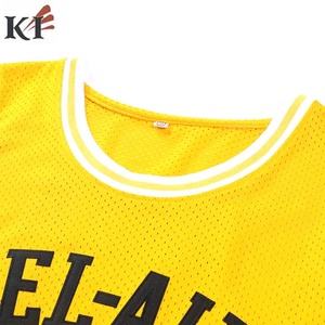 Camiseta de Baloncesto Reversible para Hombre con Impresión por Transferencia de Calor, Diseño Personalizado al por Mayor, Secado Rápido, Transpirable, Tallas Grandes, USA - Product Image 3
