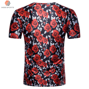 Fashionable Men Outdoor Wear Sublimated Direct High Quality Custom 3D Sublimate Print T Shirt for Men With <b>Logo</b> - Product Image 2