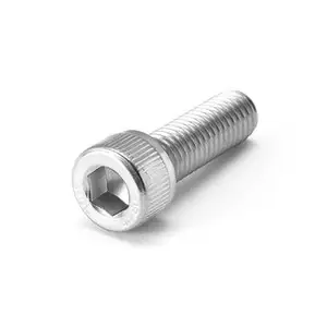 China wholesale stainless steel black wrench hexagon socket bolt cylinder head screw din 912 hex socket round head screws