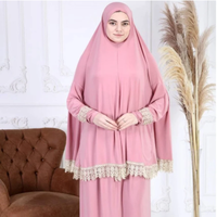 Robe Abaya de prière traditionnelle musulmane pour femmes adultes, manches longues, 100% polyester, design Dubaï, XXL, marque VAYA, plusieurs options de couleurs