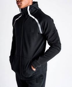 Conjunto Deportivo de Invierno para Hombre y Mujer 2026, 100% Algodón, Logotipo Personalizado, Sudadera con Capucha Extra Grande, Pantalones Deportivos Estampados para Hombre - Product Image 1