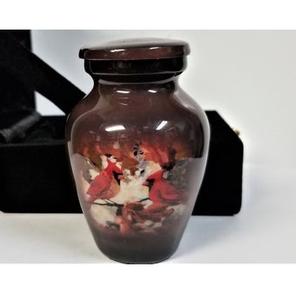 Urna Conmemorativa de Metal (Latón/Aluminio) con Forma de Delfín para Cenizas Funerarias - Product Image 2