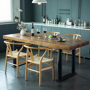 Ensemble de Table à manger en bois, style nordique, moderne, pour salle à manger, meubles de salon, de style indien, nouvelle collection - Product Image 2