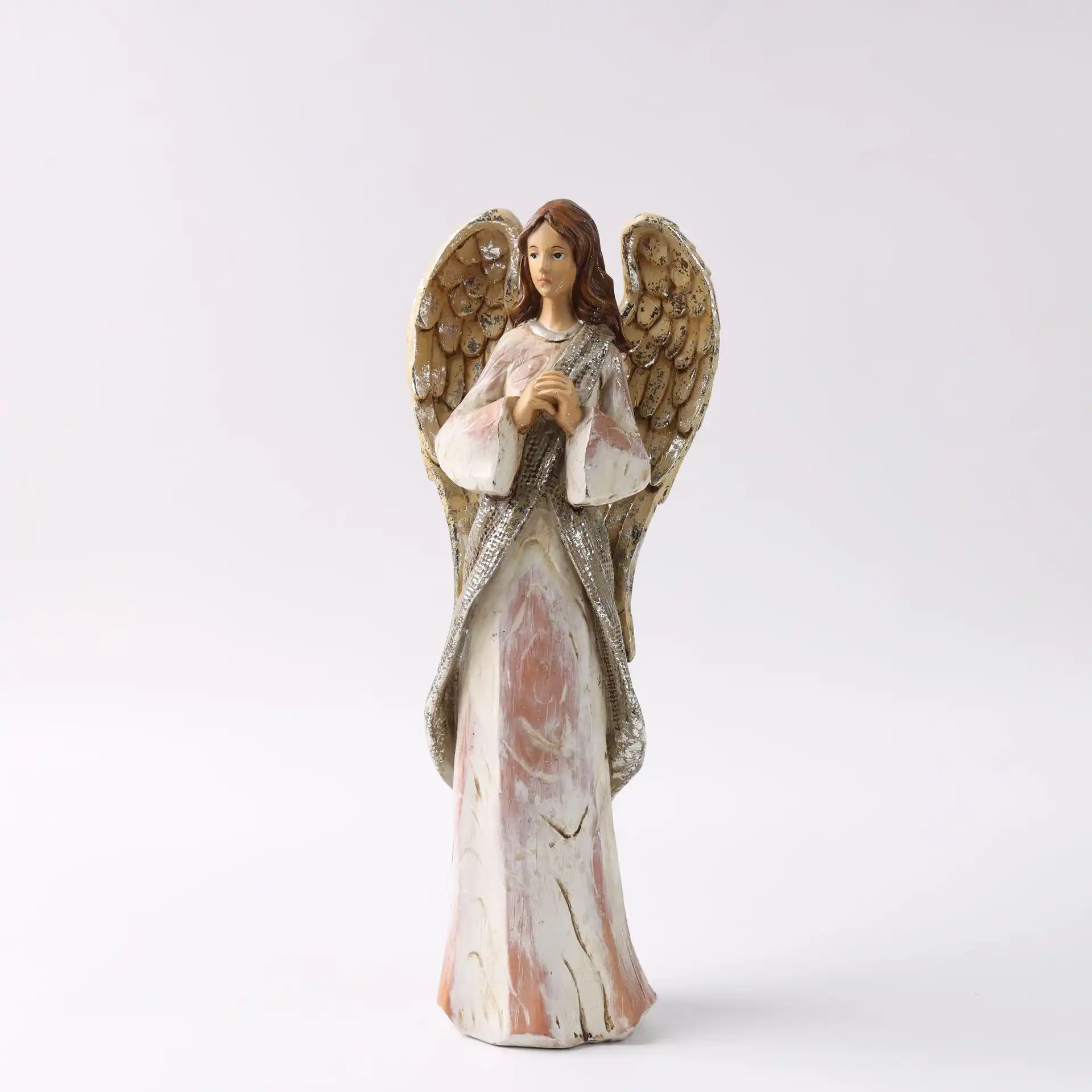 Полирезиновая Статуэтка молитвенного ангела