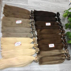 Perruque ondulée douce de 28 pouces Excellente longueur étirée Extensions de cheveux vierges vietnamiennes Remy naturelles à double tirage Trame unique - Product Image 2