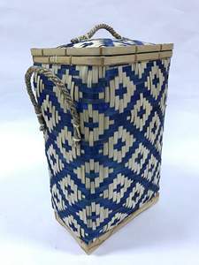 Vietnam Hot Sale Handmade <b>Wooden</b> <b>Basket</b> Bamboo Beige Elegant Fruit <b>Basket</b> Bamboo with Handles - Product Image 6