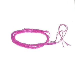 Perles d'agate rose - Crystalexport.com - Modèle A-Beads-086 - Perles de pierres précieuses en fils pour la vente en gros - Product Image 1