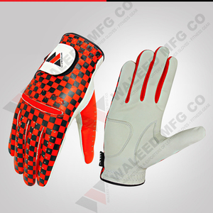 Gants de golf pour homme en cuir Cabretta pour la main gauche, antidérapants, avec sangle de poignet réglable, design coloré et tendance - Product Image 5