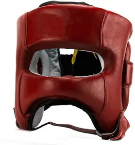 Professional Leather Head guard MMA Boxing protective gears High quality material and face protection guards on cheap prices