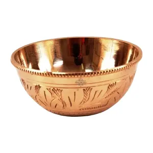 Customized Brass Bowl For Serving At Wholesale Price Classic Design Brass Bowl Set For Gift Supplier & Manufacturing