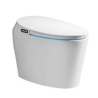 Salle de bain intelligente intelligente électrique une pièce bidet toilette