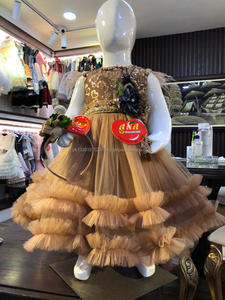 Thiết Kế Thời Trang Mới Bé Gái Fancy Đảng Dress Tuyệt Vời Frock Với Đuôi Net Giá Bán Buôn Kids Fancy Dresses - Product Image 2