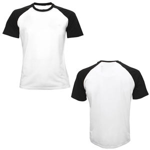 Camiseta de Verano para Hombre, Negra, 100% Algodón Satinado, Transpirable, Personalizada, al por Mayor - Product Image 4