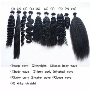 Extensions de cheveux humains vierges Remy crépus bouclés bruts du Vietnam perruque naturelle avec double trame toutes les couleurs convenables - Product Image 6
