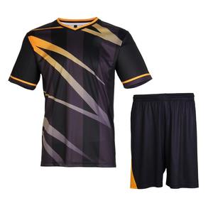 Kits d'entraînement de football sur mesure maillots d'équipe antibactériens respirants ensemble d'uniformes de football en polyester/nylon avec logo personnalisé - Product Image 1