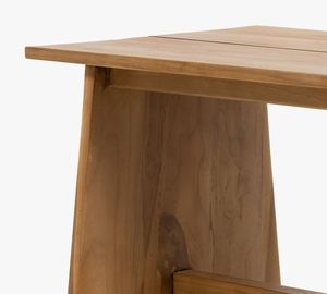 Wood Rectangular Accent <b>Stool</b> Made in India Handmade Commercial Buyers Usage Hotel Room Restaurant Indoor Outdoor Living Room - Product Image 2