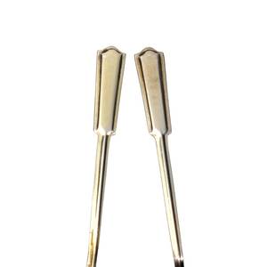 Juego de 2 cucharas de boda de acero inoxidable con diseño esmaltado multicolor de la India, ideal para utensilios de cocina, suministros de cocina de mesa - Product Image 5