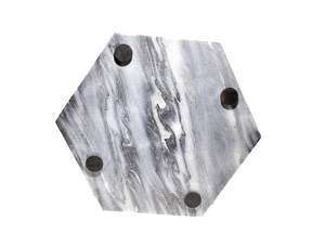 Tabla de cortar de mármol gris moderna con superficie elegante para uso doméstico y de hostelería - Product Image 4