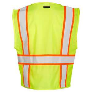 Yi-vis — gilet de sécurité jaune et Orange, avec impression ou broderie personnalisés, Logo de sécurité réfléchissant pour vêtements - Product Image 4