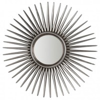 Miroir mural moderne en verre avec cadre en métal finition or, écologique, best-seller, design de créateur