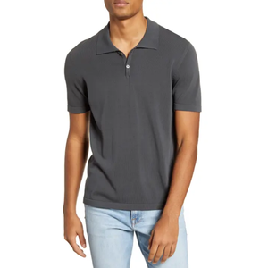 เสื้อโปโลผ้าฝ้าย100% สำหรับผู้ชาย,เสื้อเข้ารูปหลายสีสำหรับช้อปปิ้งออนไลน์ - Product Image 6