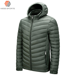 Top MESS SPORTS High Quality Customized Color Contrasted Hooded Collar Reversible <b>Winter</b> Puffer <b>Jacket</b> for Men's Low <b>Cheap</b> Price - Product Image 2