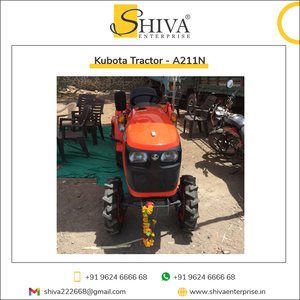 Tracteur agricole miniature Kubota de 21 CV fabriqué au Japon, 4 roues motrices, avec filtre à air de type sec et à double élément pour l'agriculture, état neuf - Product Image 3