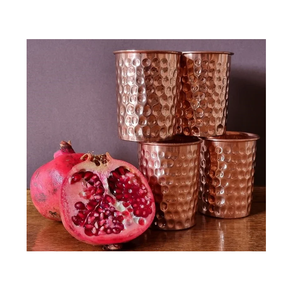 NUEVO CONJUNTO DE CRISTAL DE COBRE DE MEJOR DISEÑO DE MODERNO COBRE COPAS DE VINO SIN CONTENIDO ESTILO INDIO - Product Image 1