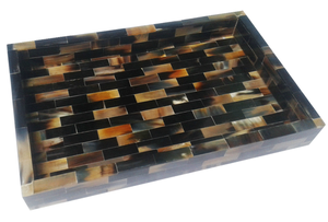 Horn bone <b>tray</b> coffee <b>table</b> manufactutrer in india - Product Image 3