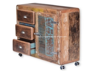 ลิ้นชักตู้เฟอร์นิเจอร์ฝรั่งเศสแบบดั้งเดิมที่ทันสมัยพร้อมการออกแบบรีไซเคิลคุณภาพสูงดูดีมีระดับสำหรับห้องนั่งเล่นอินเทรนด์ - Product Image 4