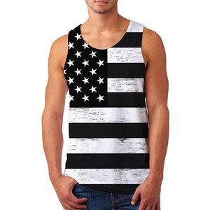 Débardeur Classique d'Été pour Homme Grande Taille Personnalisé Imprimé – Maillot de Sport Athlétique Sans Manches pour Entraînement et Fitness - Product Image 1