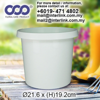 Produsen Malaysia Nampan Bunga Pot Bunga Plastik Bulat Persegi Perlengkapan Taman