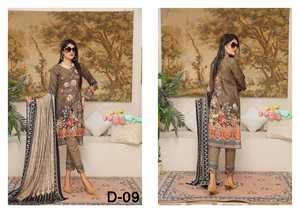 Pakistanais ethnique soie Salwar Kameez bas prix décontracté tenue de fête de mariage pour femmes adultes coton robe indien pakistanais vêtements - Product Image 2