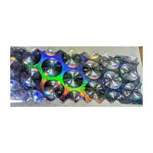 ฉลากโฮโลแกรมสติกเกอร์โฮโลแกรมสีทองฉลากโฮโลแกรม3D ความปลอดภัยตามสั่ง - Product Image 1