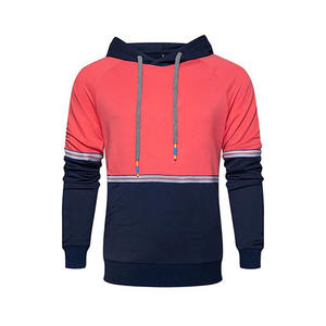 Vente en gros de sweats à capuche pour hommes, style tendance, coupe ajustée, pull uni, à la mode - Product Image 1
