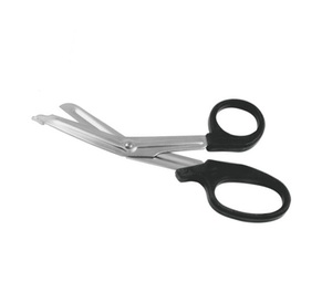 Instruments chirurgicaux de haute qualité, ciseaux à bandes universels, poignée en plastique, noir en acier inoxydable de 14.5 cm qualité allemande - Product Image 4