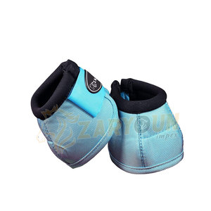 Botas de campana de caballo reflectantes de poliéster de neopreno de alta calidad a la venta equipo equino para almohadillas de sillín de equitación - Product Image 6