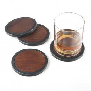 Sous-verres ronds en pierre de bois pour boissons pour le prix bon marché de taille personnalisée avec la vente - Product Image 4