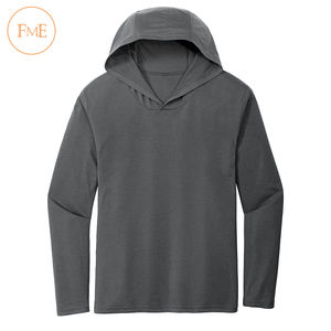 Sudaderas con capucha para hombre con estampado de algodón 100% personalizado al por mayor con cordón para la temporada de invierno - Product Image 3