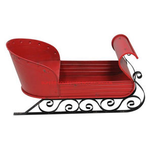 Traîneau de Noël rouge le plus vendu et de haute qualité sur tissu Offre Spéciale, père noël, électrique - Product Image 1